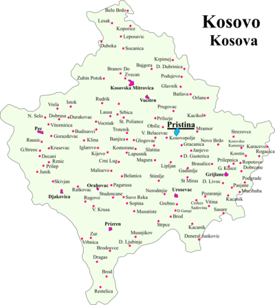 Kosovo opštine