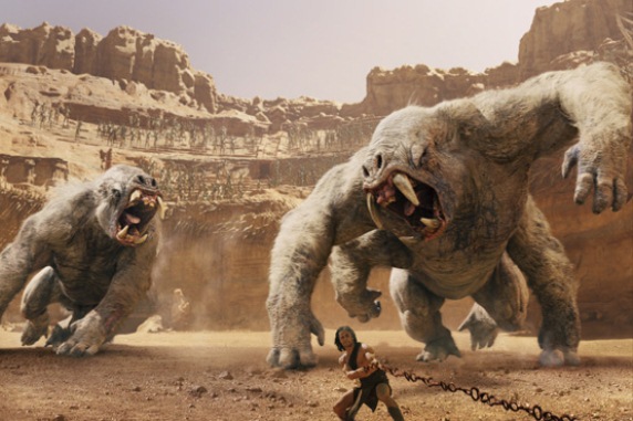 Scena iz filma "John Carter"