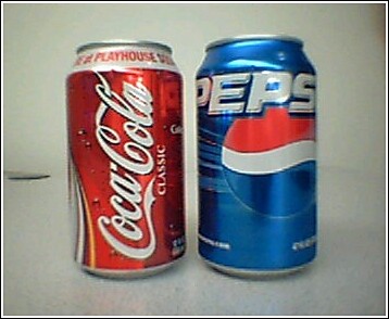 coca cola i pepsi