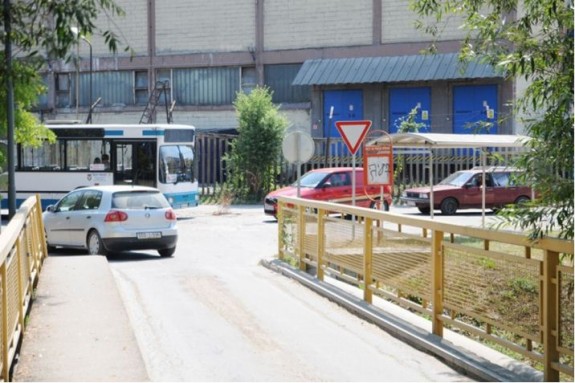 Uklonjen saobraćajni znak