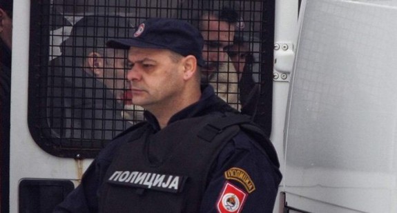Ubica u policijskom kombiju