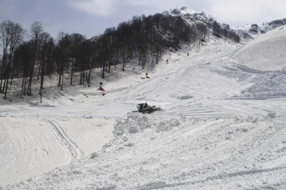 Russia Sochi Snow