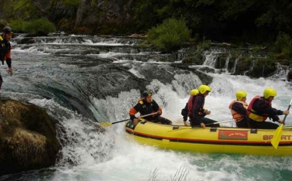 rafting