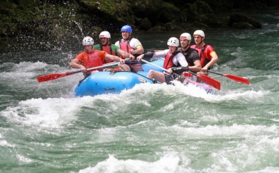 rafting