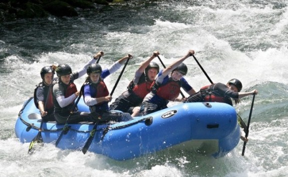 rafting