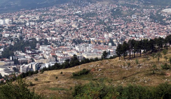 Zlatiste - pogled na Sarajevo 1333 FF