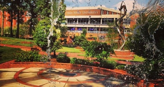 kampus High point Univerziteta u Sjevernoj Karolini