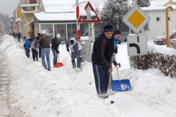 čišćenje snijega