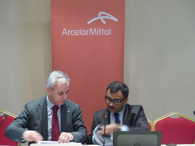Mladen Jelaca_Biju Nair_ArcelorMittal_Banja Luka 19112015