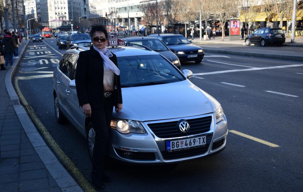 Monika Jovanović taksista