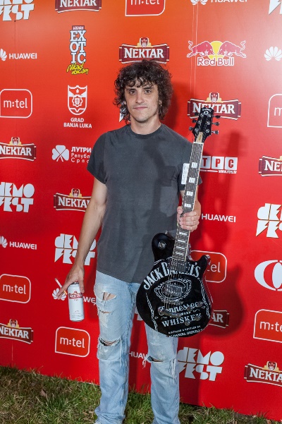 David Seferović, dobitnik ovogodišnje nagrade za najboljeg gitaristu festivala
