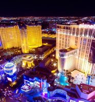 interakcije s prijateljima u Las Vegasu