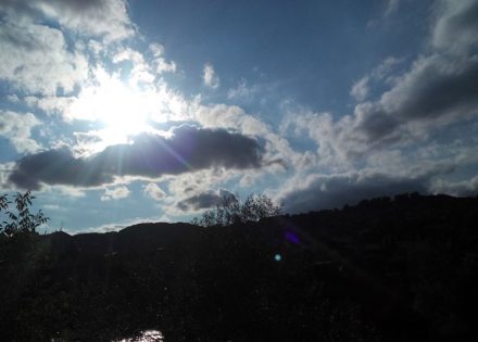 oblačno