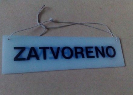 zatvoreno