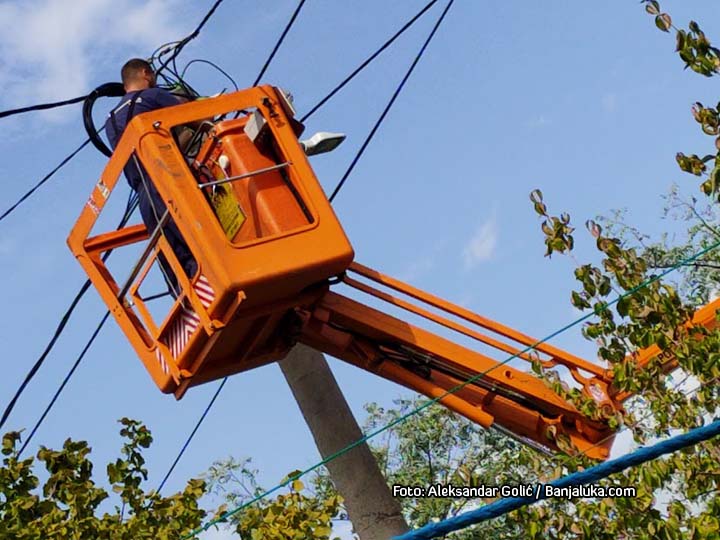 Radovi na terenu: Ovi dijelovi Banjaluke danas ostaju bez struje