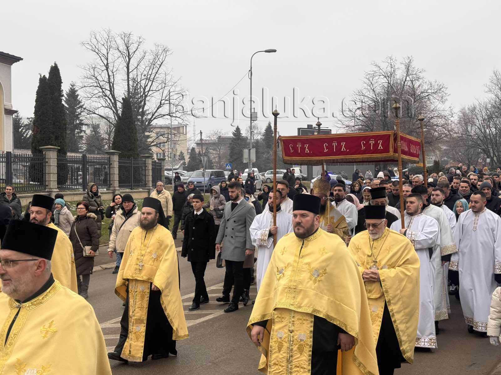 Zbog održavanja Bogojavljenske litije: U ponedjeljak obustava saobraćaja u Banjaluci