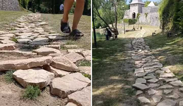 Šetnja najljepšim šetalištem u Banjaluci pored Vrbasa, idealna prilika da slomite nogu?! (Video)
