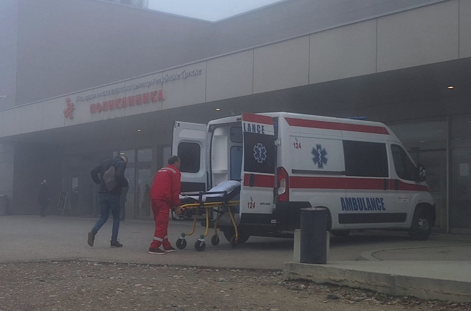 UKC RS: Poznato stanje pješaka povrijeđenog na Tunjicama