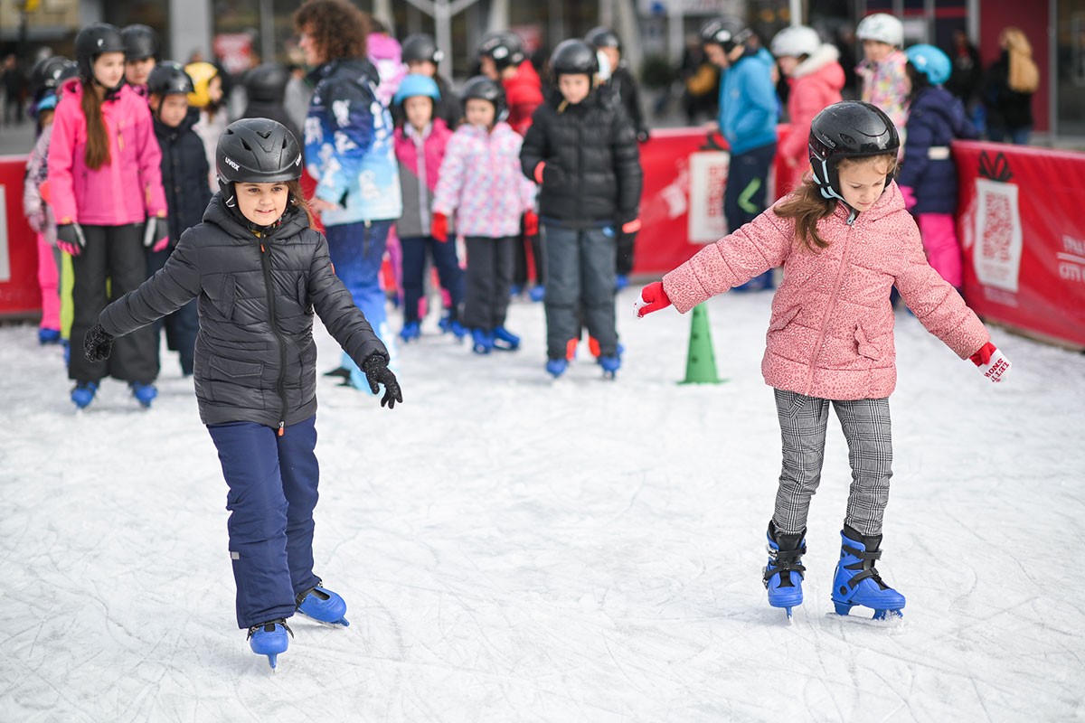 Besplatna škola klizanja za vukovce u Banjaluci