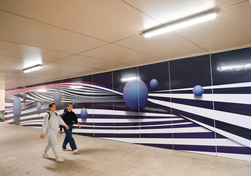 U toku uređenje podzemnog prolaza kod TC “Delta planet“