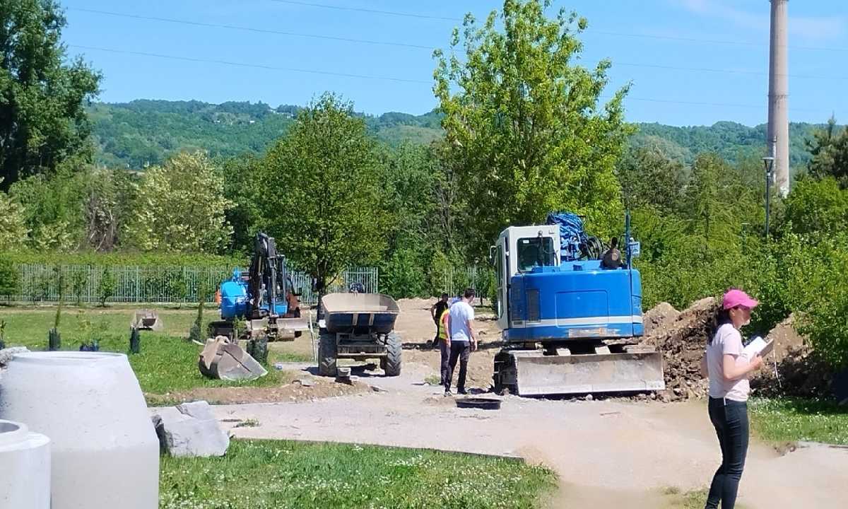 Bageri i u botaničkoj bašti: Banjalučki Kampus daleko od kraja radova (Foto)
