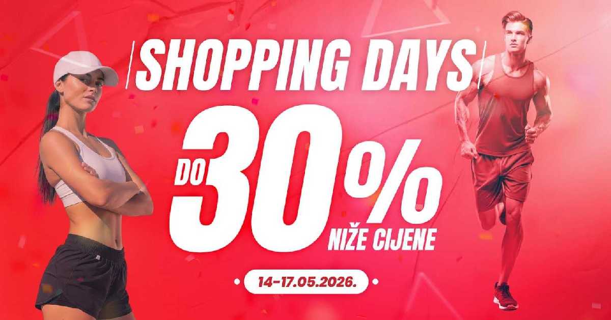 Četiri dana Sport Vision šoping groznice – popusti do 30%