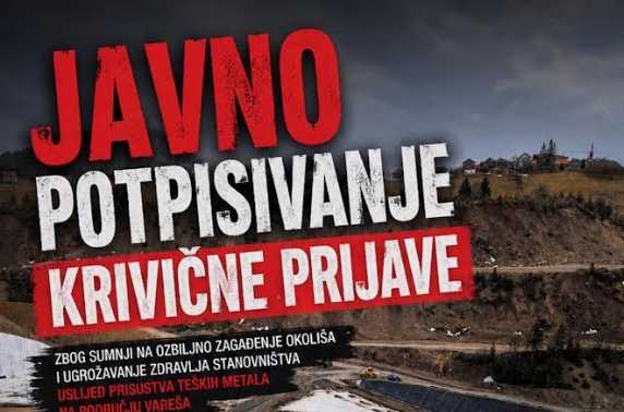 Teški metali digli Vareš na noge: Podnose se krivične prijave