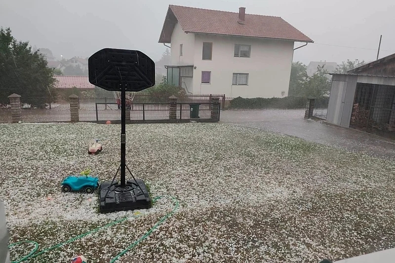 Nevrijeme već pogodilo dijelove BiH