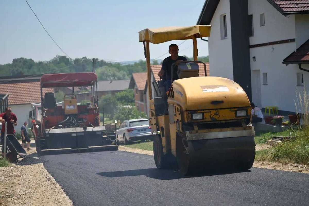 Radovi na tri kraka XI Kuljanske ulice, realizovani ključni kapitalni projekti